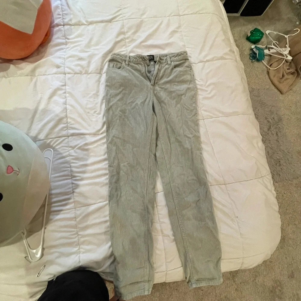 Mint/light green Urban Outfitter (BDG) corduroy pants - Picture 1 of 5